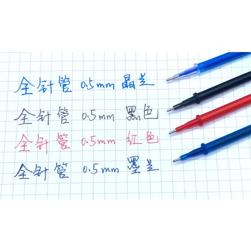 26 Pcs/Set Kawaii Erasable Pens 0.35mm Gel Pen Waterproof Gel Ink Stationery School Writing supplies for Notebook Office Student