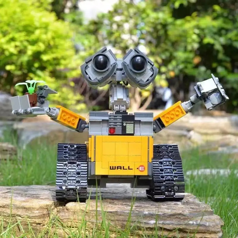 New 687PCS Disney WALL E High-tech APP Motorized RC Robot Functions Figures Technical Building Block For Children Toys Gift