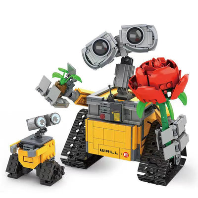 New 687PCS Disney WALL E High-tech APP Motorized RC Robot Functions Figures Technical Building Block For Children Toys Gift