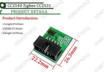 CC2531 Zigbee Emulator CC-Debugger USB Programmer CC2540 CC2531 Sniffer with antenna Bluetooth Module Connector Downloader Cable