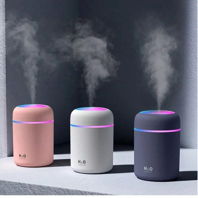 Color Atmosphere Lamp Desktop Essential Oil Diffuser Spray Personal Space Usb H2O Car Humidifier