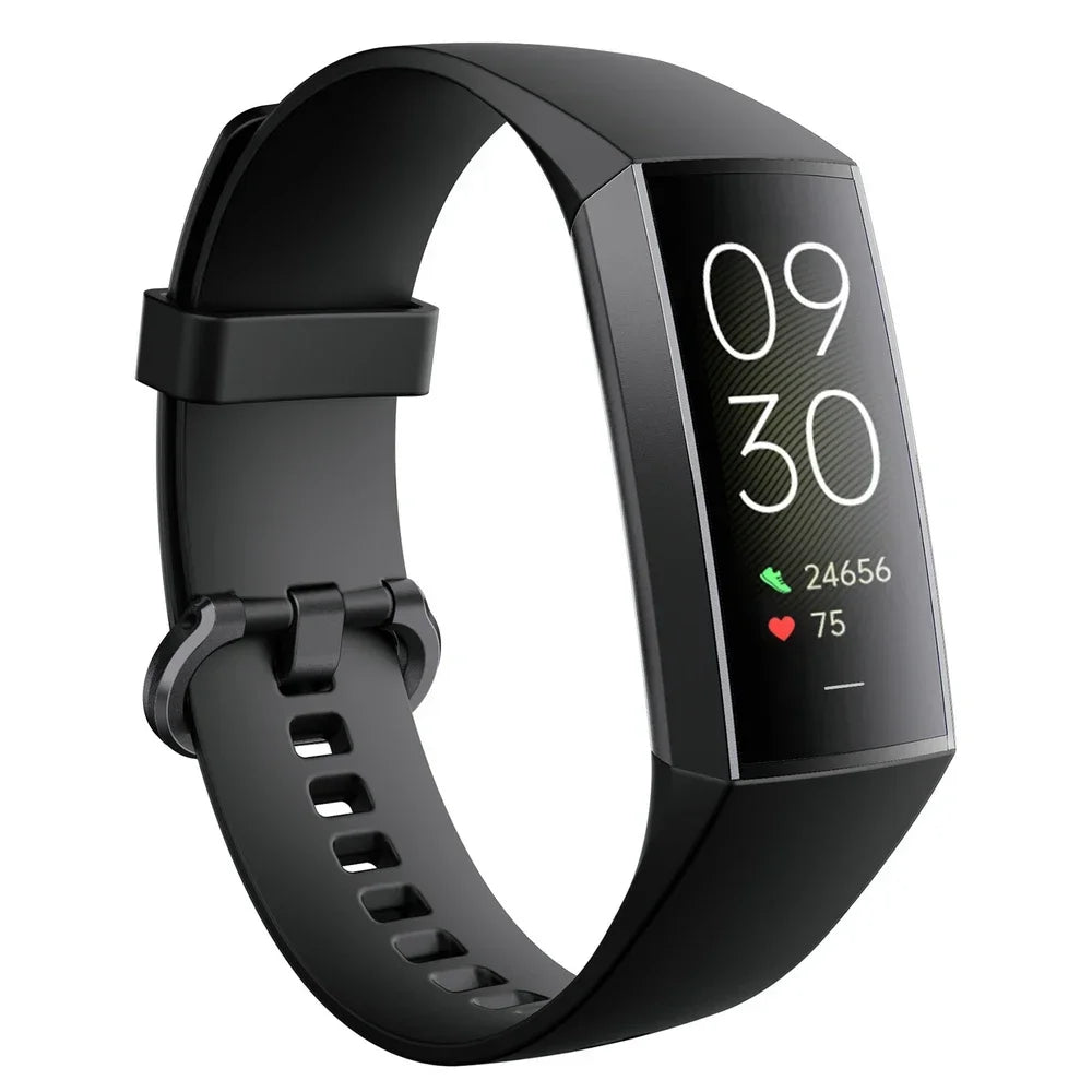 Amoled Display 1.1 Inch Women Smart Bracelet Fitness Band Watch New In Women'S Watches Pedometers For Walking For Oppo Phone