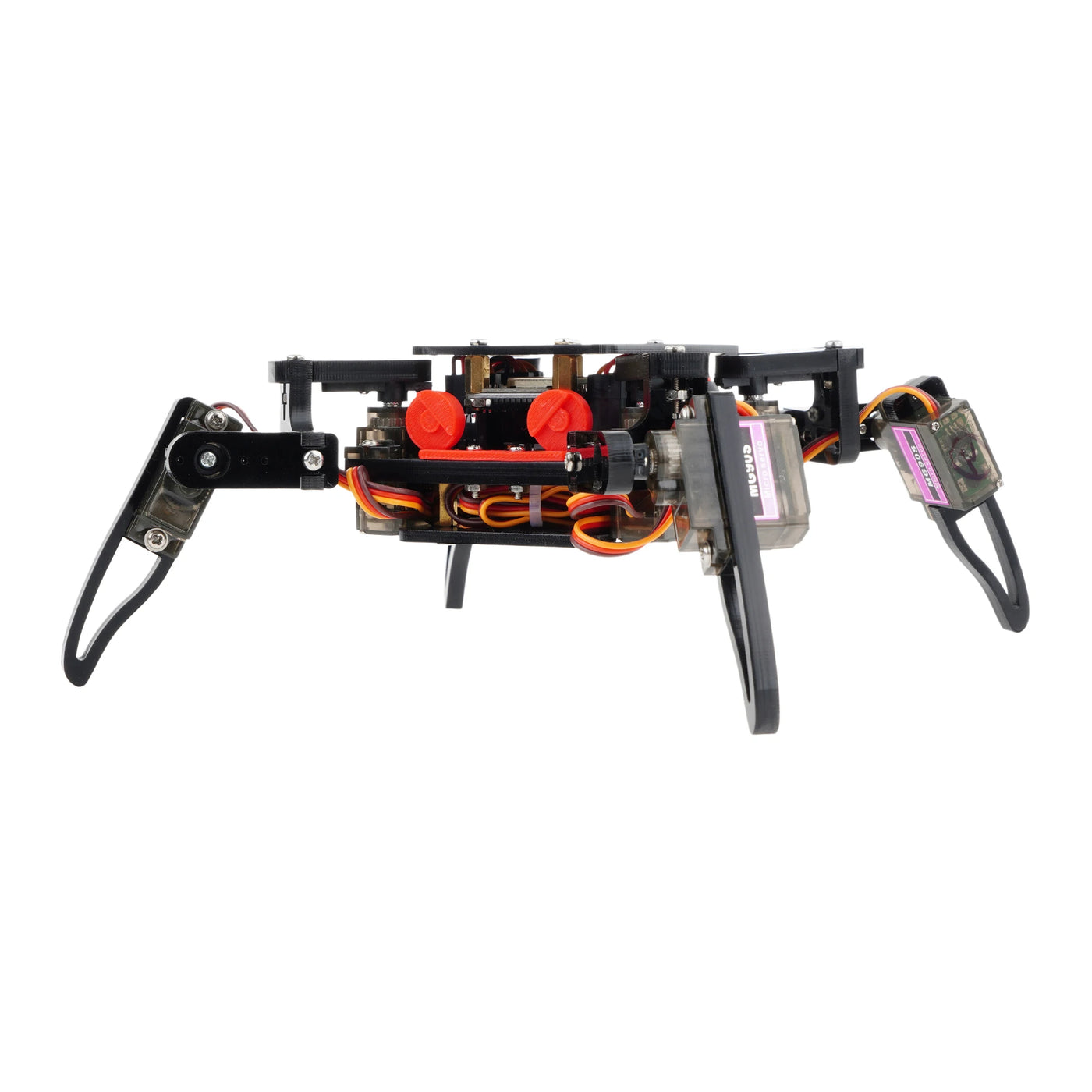 Quadruped Robot Kits Walking STEM Crawling Robot Kids Educational Scientific Robot Programming Toy Spider Robot Arduino DIY Kit
