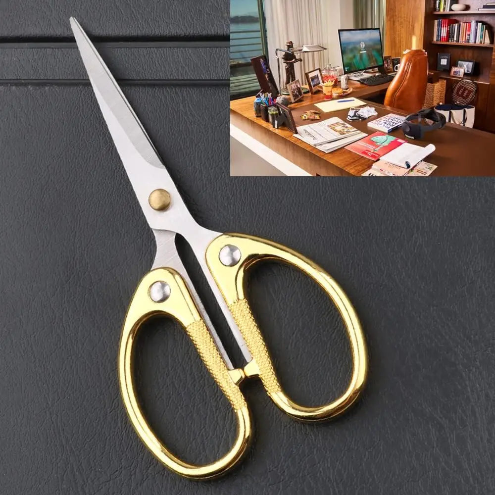 1Pc Professional Sewing Scissors Cuts Straight and Fabric Clothing Tailor's Scissors Household Stationery Office Scissors Tools