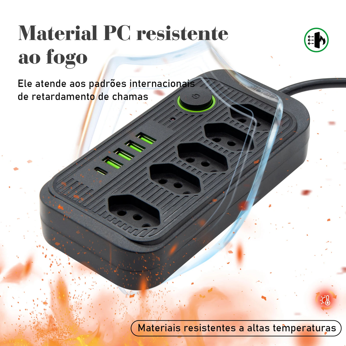 Extension, electrical extension, USB socket, power outlet line filter, 5 meters extension, electric extension, 110-220V,10A