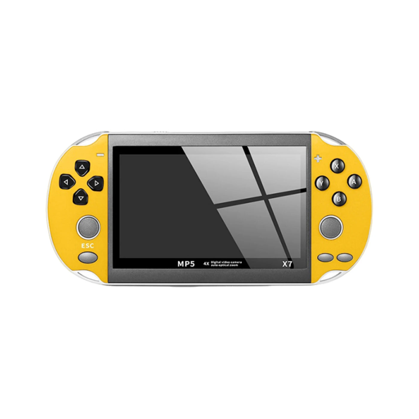 X7 Dual Joystick Handheld Game Console 4.3 Inch HD Large Screen Supports 12 Emulator Games Built-in 10000 Games