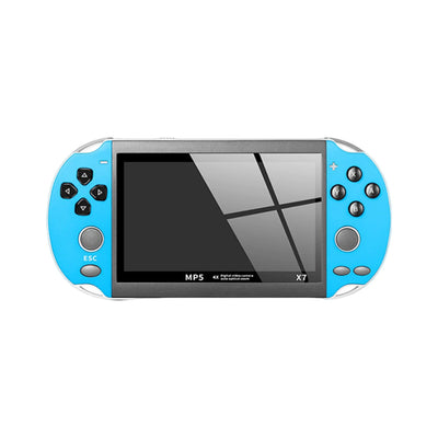 X7 Dual Joystick Handheld Game Console 4.3 Inch HD Large Screen Supports 12 Emulator Games Built-in 10000 Games