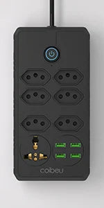 Extension Outlet, Line Filter, Power Extension, USB Socket, Plug, Water Plug, Brazil Line Filter, 100-220V,10A