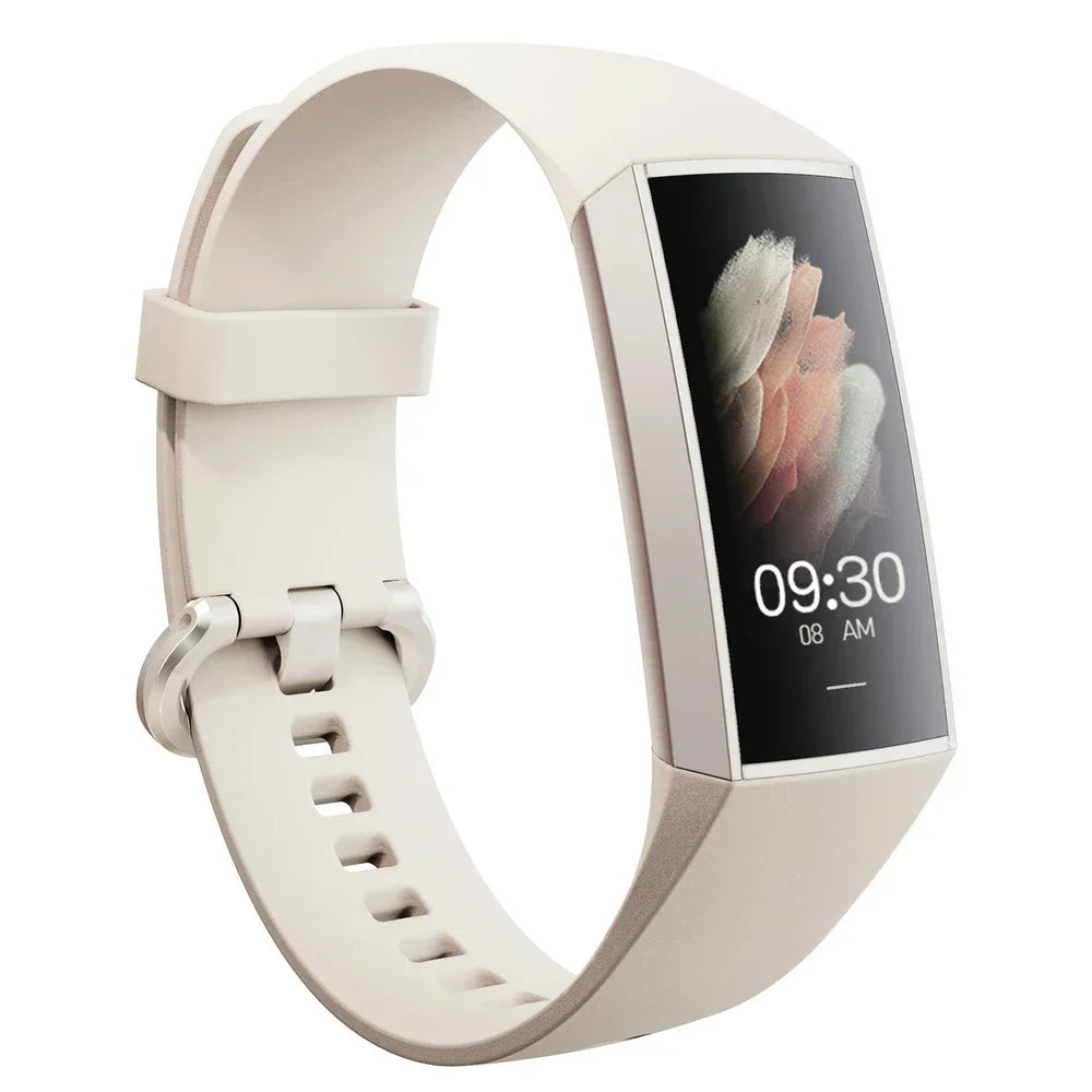 Amoled Display 1.1 Inch Women Smart Bracelet Fitness Band Watch New In Women'S Watches Pedometers For Walking For Oppo Phone