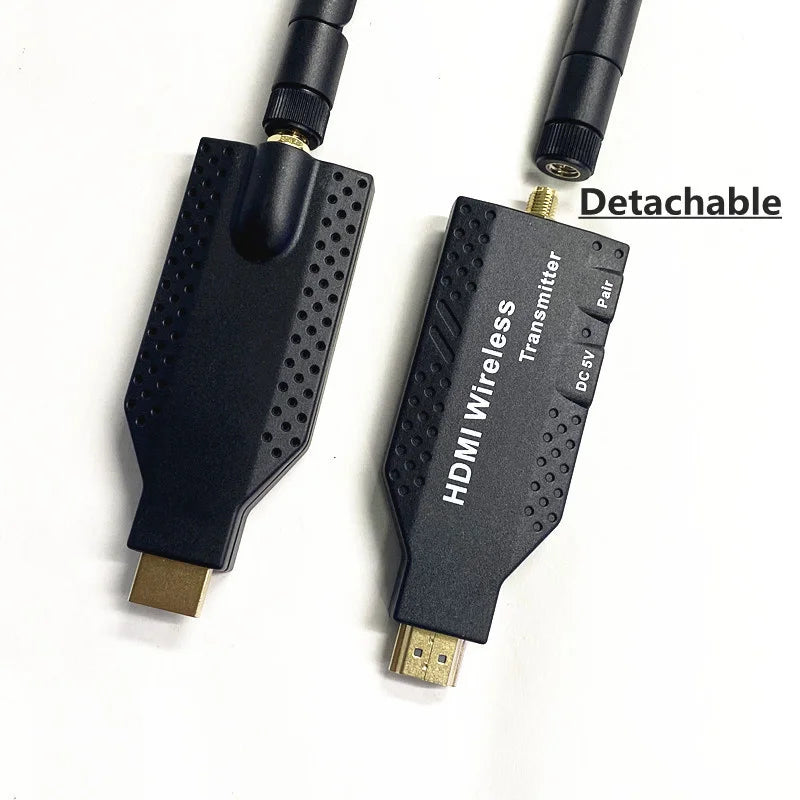 50M Wireless Wifi HDMI Extender Video Transmitter and Receiver Adapter 1080P Screen Share Switch for PS4 Notebook To TV Monitor