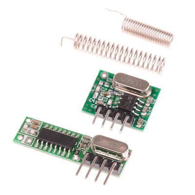 1Pcs 433 Mhz Superheterodyne RF Receiver and Transmitter Module For Arduino Uno Wireless Module Diy Kit 433Mhz Remote Control