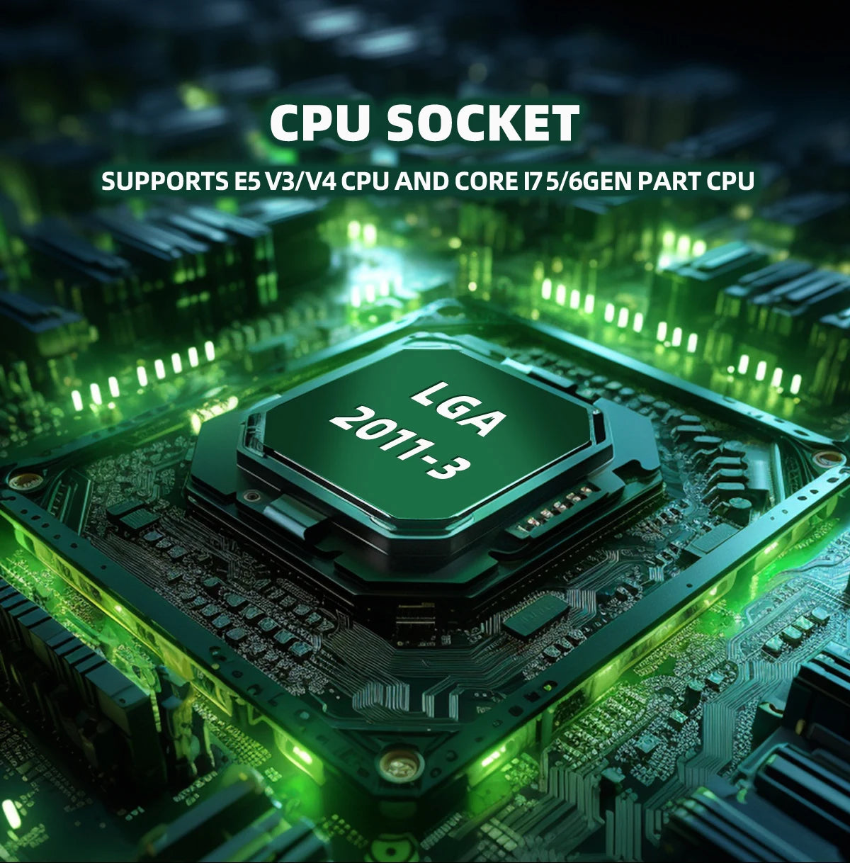 X99-8D4 ZSUS Motherboard Set Kit With LGA2011-3 Xeon E5 2630 V4 CPU DDR4 16GB (1*16GB) 2133MHZ RAM Memory NVME M.2 SATA