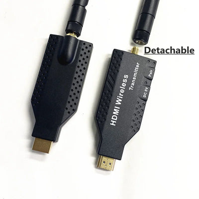 50M Wireless Wifi HDMI Extender Video Transmitter and Receiver Adapter 1080P Screen Share Switch for PS4 Notebook To TV Monitor