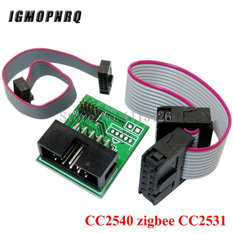 CC2531 Zigbee Emulator CC-Debugger USB Programmer CC2540 CC2531 Sniffer with antenna Bluetooth Module Connector Downloader Cable