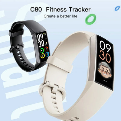 Amoled Display 1.1 Inch Women Smart Bracelet Fitness Band Watch New In Women'S Watches Pedometers For Walking For Oppo Phone