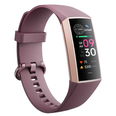 Amoled Display 1.1 Inch Women Smart Bracelet Fitness Band Watch New In Women'S Watches Pedometers For Walking For Oppo Phone