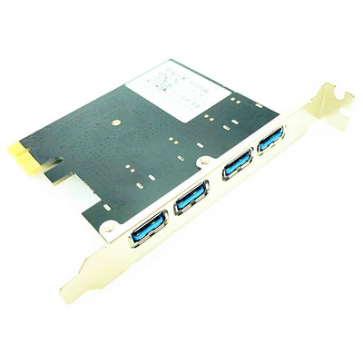 4 Port USB 3.0 PCI-E Expansion Card PCI Express PCIe USB 3.0 HUB Adapter 4-Port USB3.0 Controller USB 3 0 PCI e PCIe Express 1X