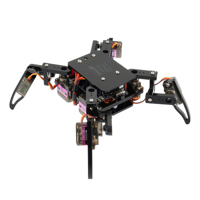 Quadruped Robot Kits Walking STEM Crawling Robot Kids Educational Scientific Robot Programming Toy Spider Robot Arduino DIY Kit