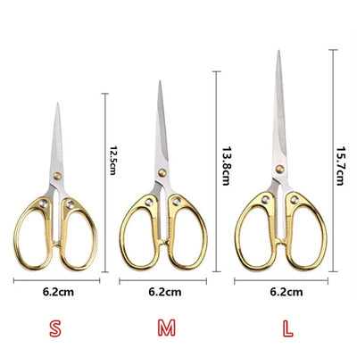 1Pc Professional Sewing Scissors Cuts Straight and Fabric Clothing Tailor's Scissors Household Stationery Office Scissors Tools