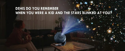 LED Night Light Galaxy Projector Starry Sky Projector 360° Rotate Planetarium Night Lamp For Room Decorative Children Kids Gift