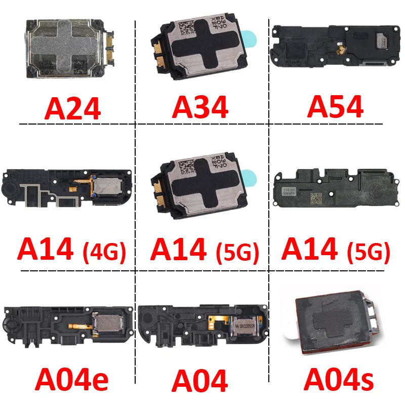For Samsung Galaxy A04 A04e A04s A14 A24 A34 A54 A74 4G 5G Phone New Loud Speaker Bottom Music Ringer Flex Cable