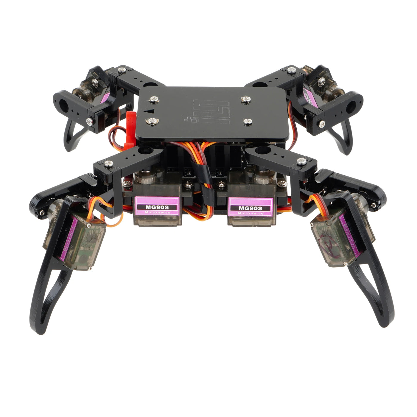 Quadruped Robot Kits Walking STEM Crawling Robot Kids Educational Scientific Robot Programming Toy Spider Robot Arduino DIY Kit